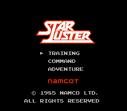 Star Luster Title Screen